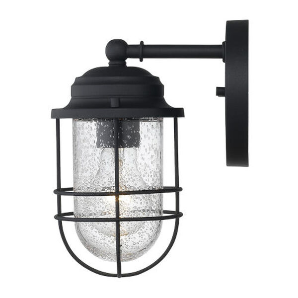 Seaport Natural BlackOne-Light Outdoor Wall Sconce, image 2